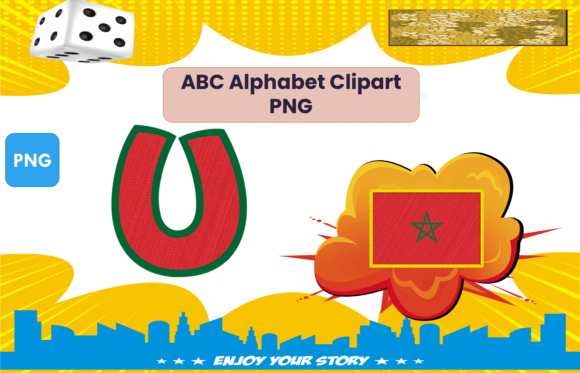 Download ABC Alphabet Clipart PNGs Flag Morocco - Premium Resources