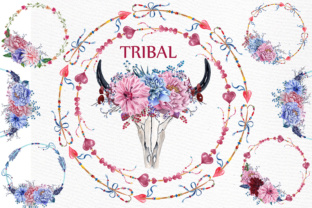 Download Watercolor Boho Clipart - Boho Collection