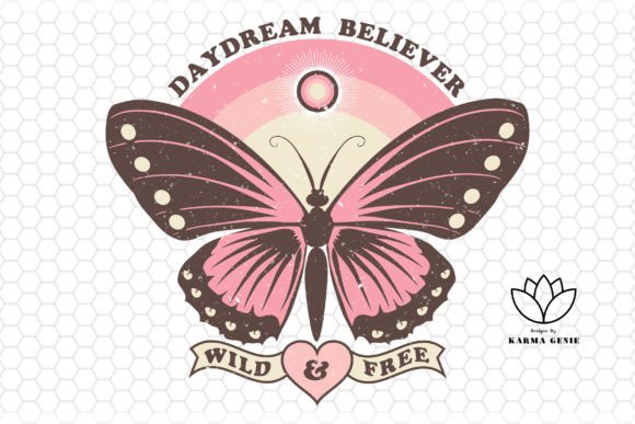 Download Daydream Believer - Boho Butterfly - Boho Collection