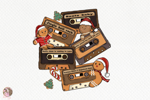 Download Gingerbread Cassette Sublimation - Cassette sublimation Collection